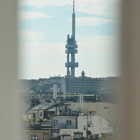 Apartment Skyline Family With Terrace - Center Prag